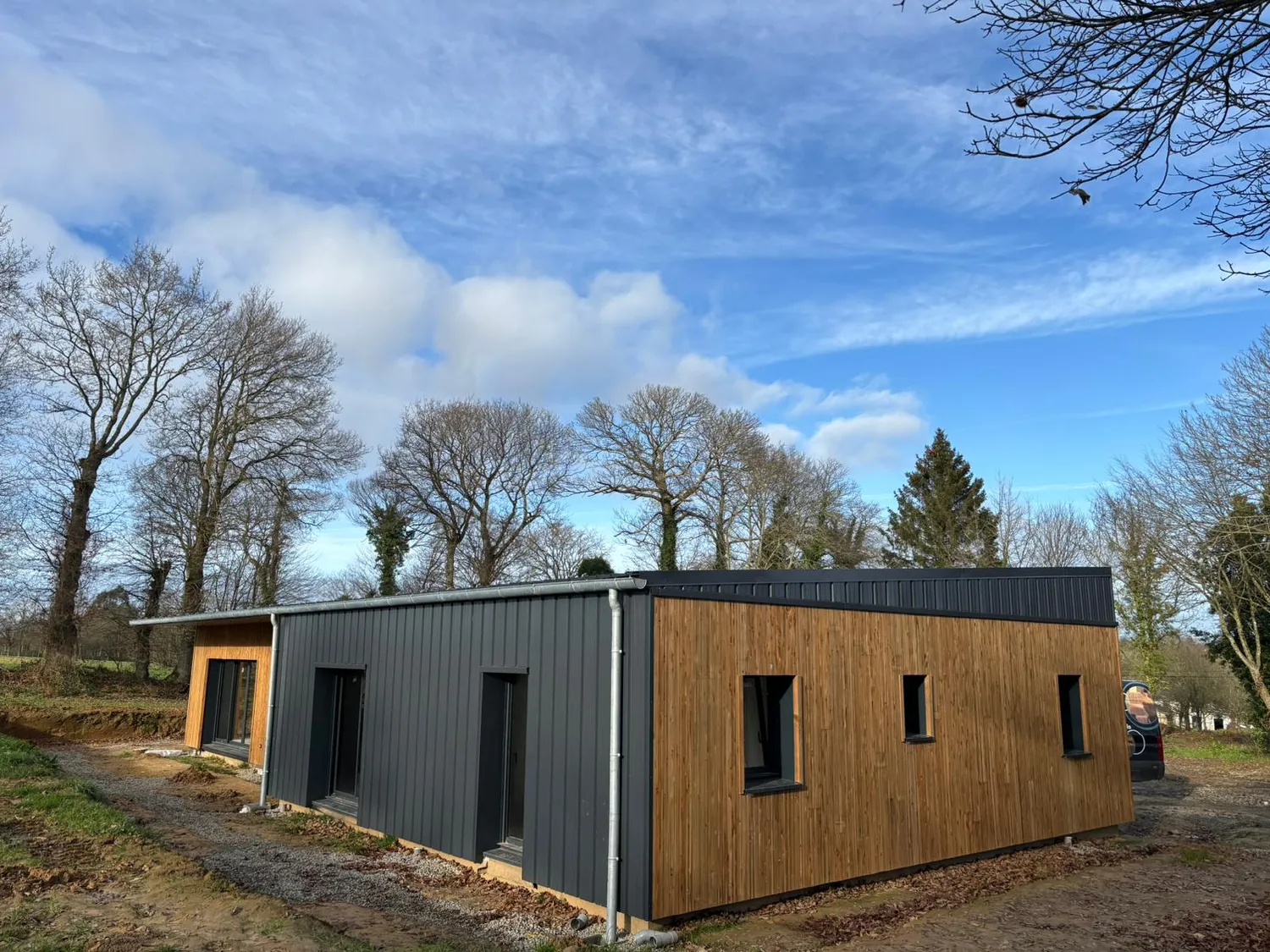 bardage bois medreac