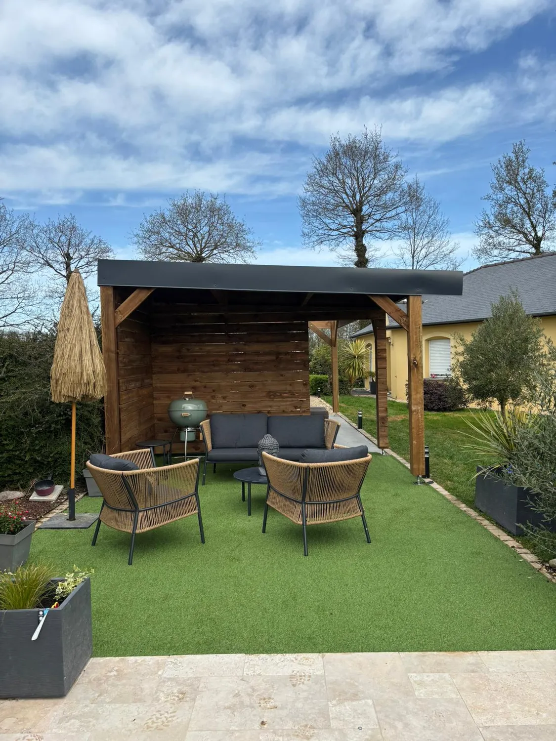 isolation exterieur extension bois